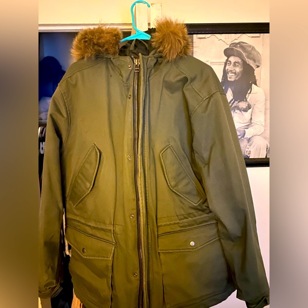 Mens insulated winter coat